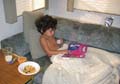 breakfast multitasking